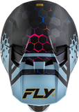 Fly Racing Formula CC Tektonic Helmet - Matte Black/Slate/Blue