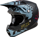 Fly Racing Formula CC Tektonic Helmet - Matte Black/Slate/Blue