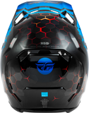 Fly Racing Formula CC Tektonic Helmet - Black/Blue/Red