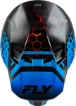 Fly Racing Formula CC Tektonic Helmet - Black/Blue/Red