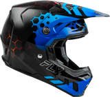 Fly Racing Formula CC Tektonic Helmet - Black/Blue/Red