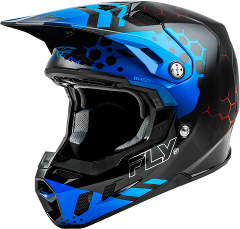 Fly Racing Formula CC Tektonic Helmet - Black/Blue/Red