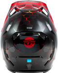 Fly Racing Formula CC Tektonic Helmet - Black/Red/Orange