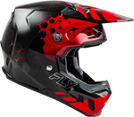 Fly Racing Formula CC Tektonic Helmet - Black/Red/Orange