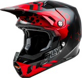 Fly Racing Formula CC Tektonic Helmet - Black/Red/Orange