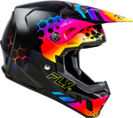 Fly Racing Formula CC Tektonic Helmet - Black/Sunset