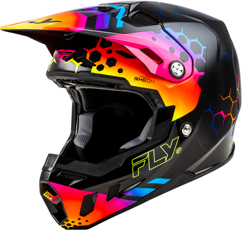 Fly Racing Formula CC Tektonic Helmet - Black/Sunset