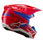 Alpinestars Supertech M5 Action 2 Helmet - Bright Red/Blue