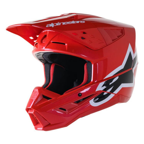 Alpinestars Supertech M5 Corp Helmet - Bright Red