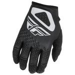 Fly Racing Kinetic Sym Gloves - Black/White