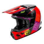 Fly Racing Kinetic Rally Helmet - Red/Black/White