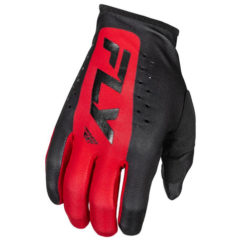 Fly Racing Lite Gloves - Black/Red